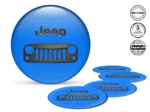 Jeep Decalcomania Cerchio Edizione Emblemi Ruota Custom